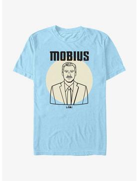 Marvel Loki Line Drawing Mobius Portrait T-Shirt, , hi-res