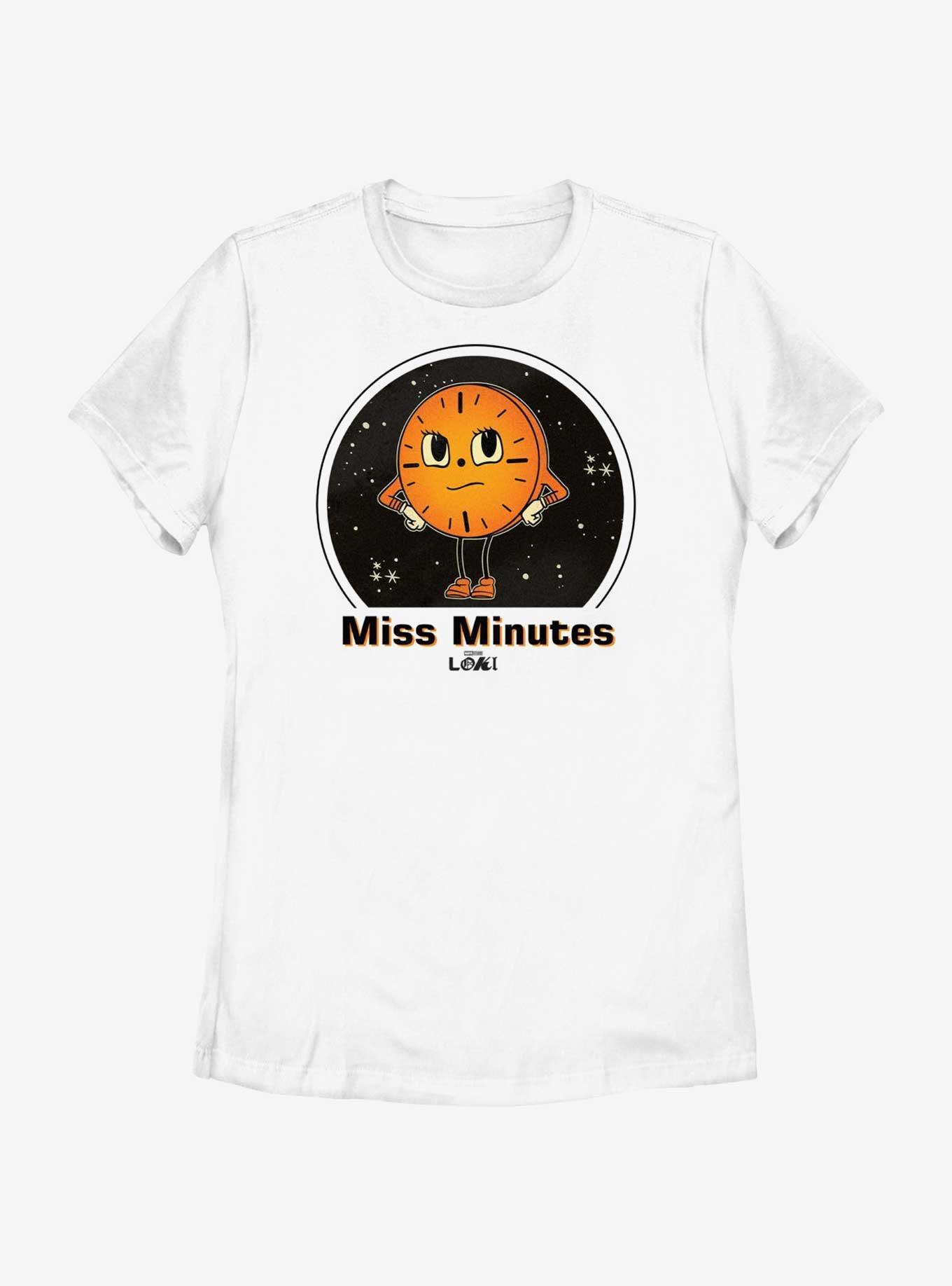 Marvel Loki Miss Minutes Upset Womens T-Shirt, WHITE, hi-res