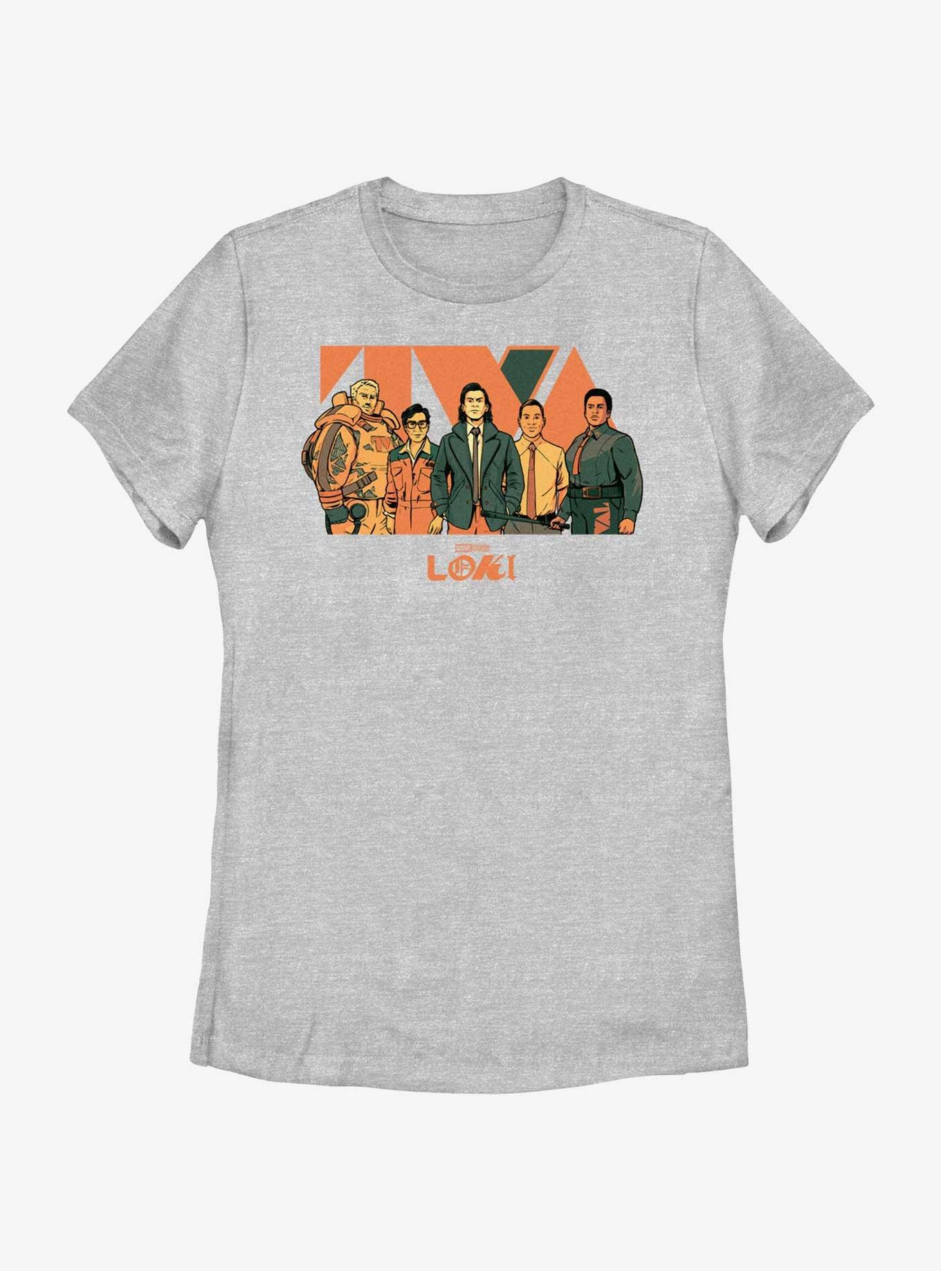Marvel Loki TVA Groupshot Womens T-Shirt, , hi-res