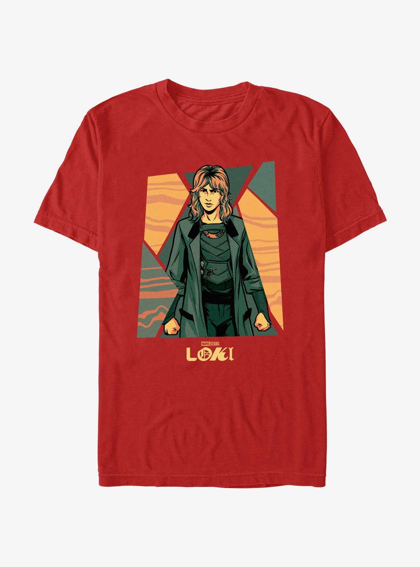 Marvel Loki Sylvie Hero Poster T-Shirt, , hi-res
