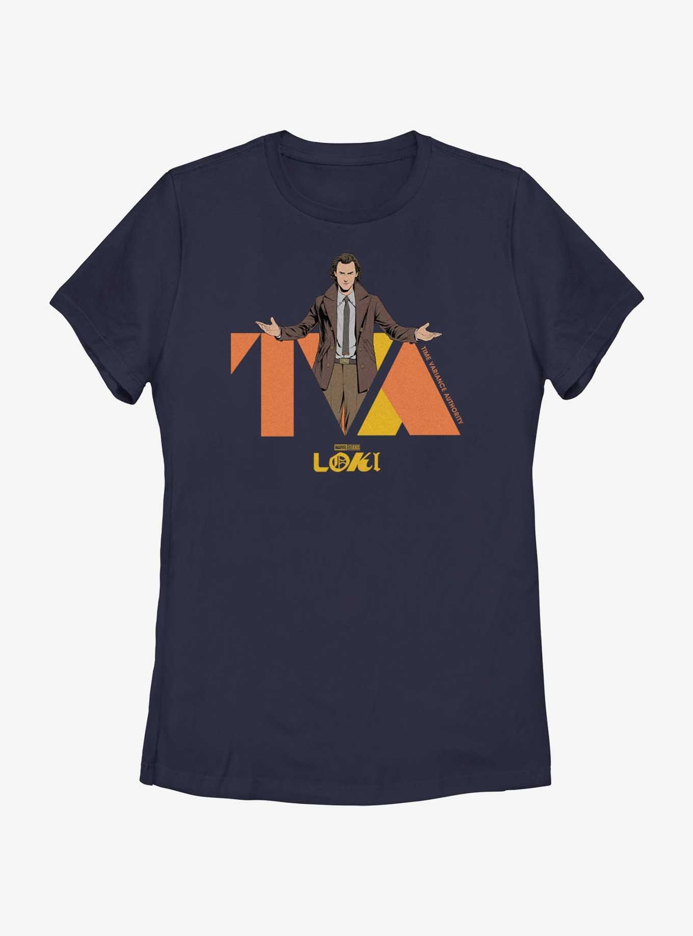 Marvel Loki TVA Loki Hero Womens T-Shirt, NAVY, hi-res