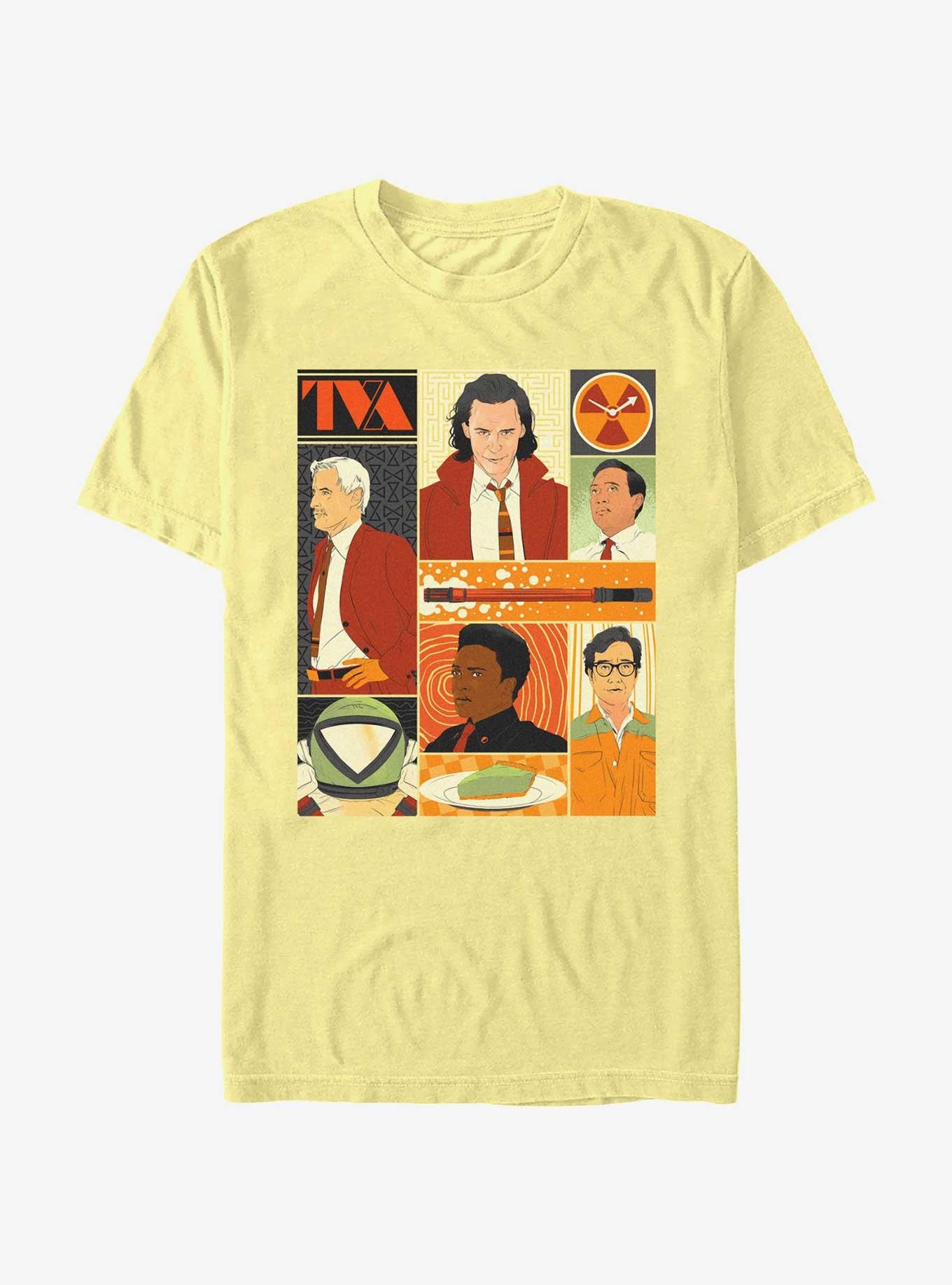 Marvel Loki TVA Character Poster T-Shirt, , hi-res