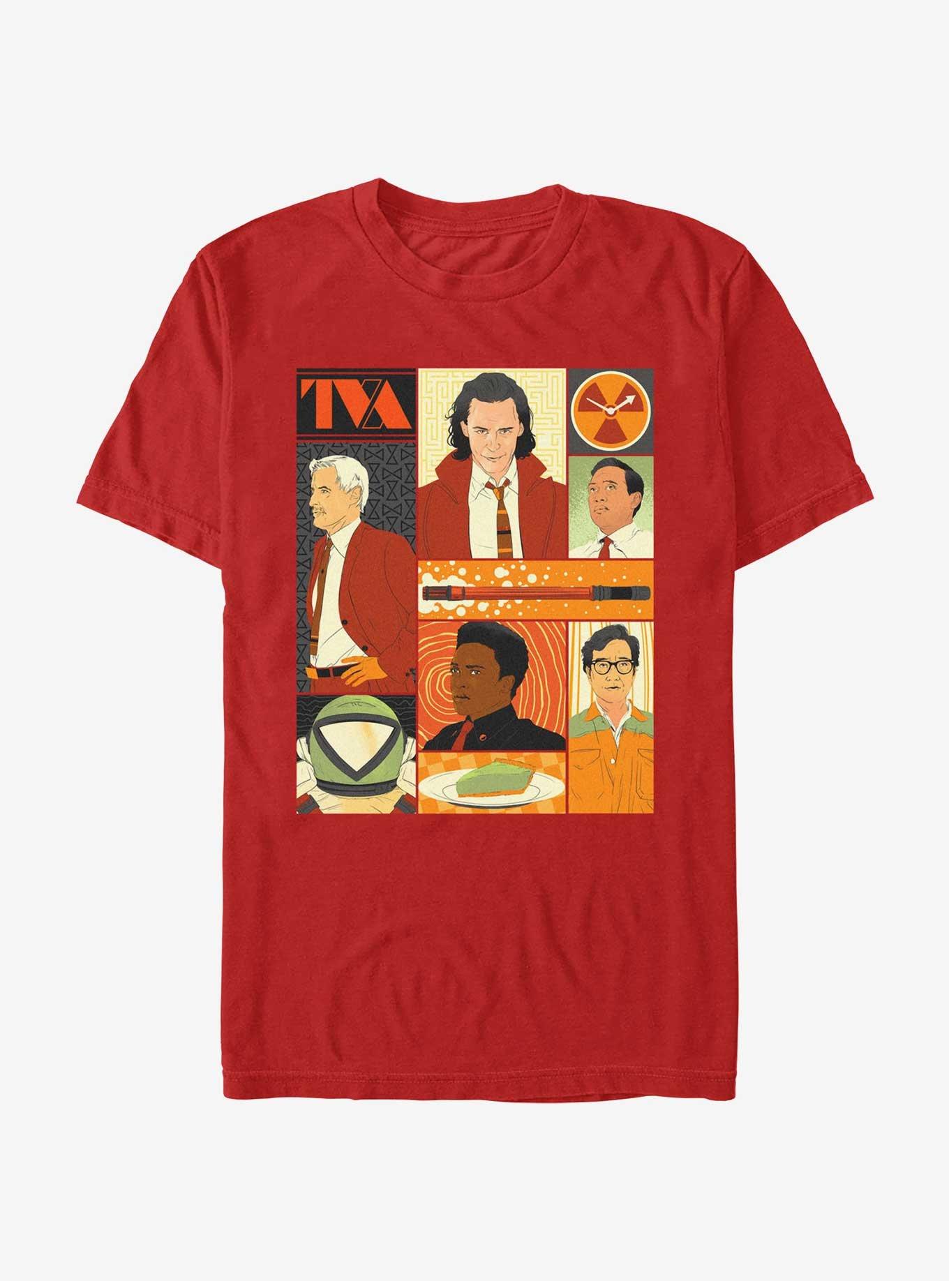 Marvel Loki TVA Character Poster T-Shirt, , hi-res