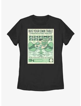 Marvel Loki Bus Your Own Table Poster Womens T-Shirt, , hi-res