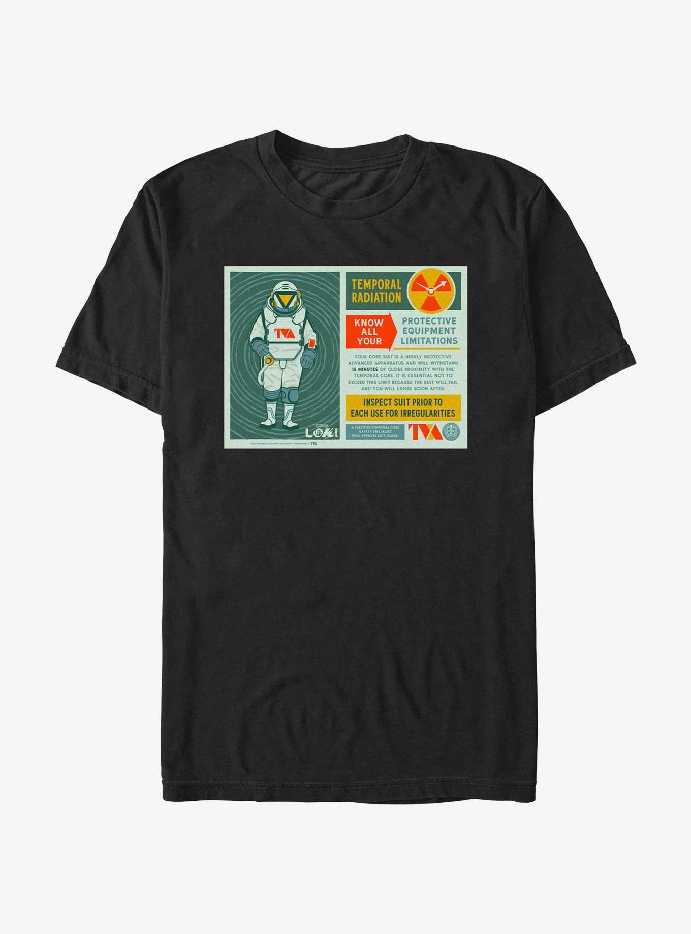 Marvel Loki Protective Equipment Infographic T-Shirt, , hi-res