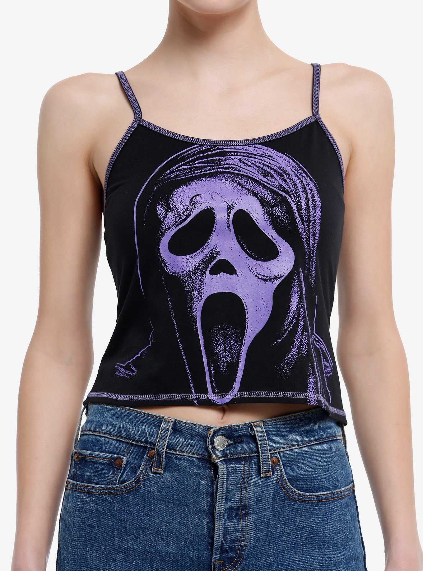Scream Ghost Face Jumbo Print Girls Cami, , hi-res
