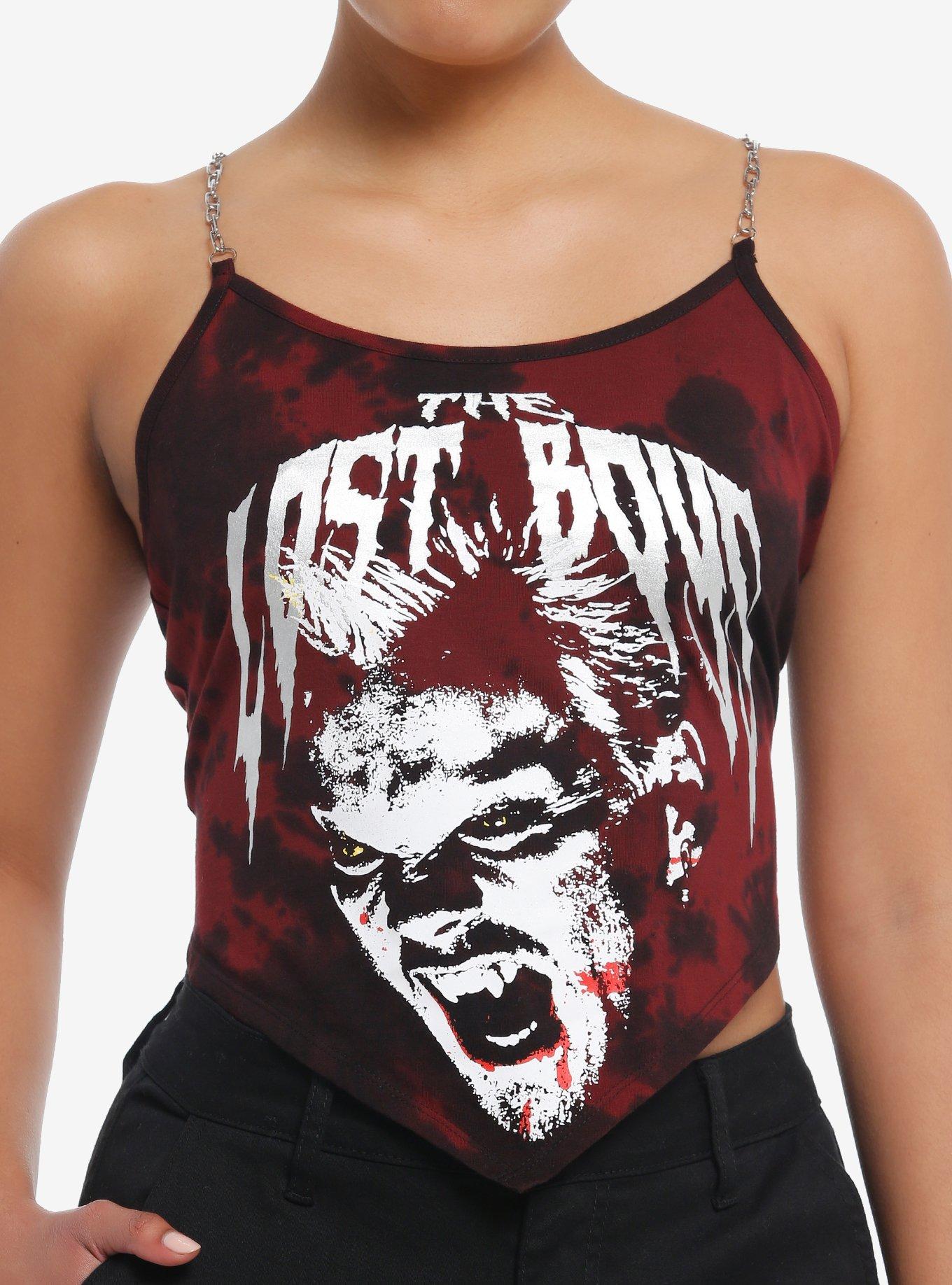 Hot Topic The Lost Boys David Chain Girls Crop Cami | MainPlace Mall