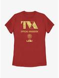 Marvel Loki TVA Official Handbook Womens T-Shirt, RED, hi-res