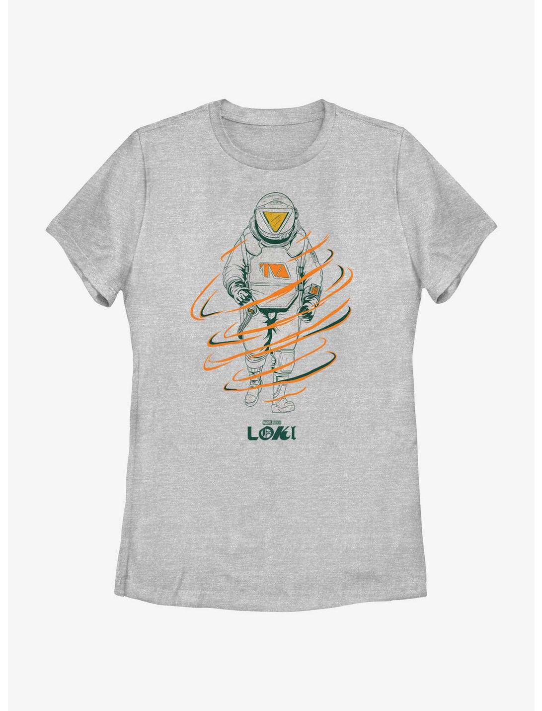 Marvel Loki TVA Astrosuit Womens T-Shirt, ATH HTR, hi-res