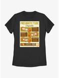 Marvel Loki Pneumatic Tube Infographic Poster Womens T-Shirt, BLACK, hi-res