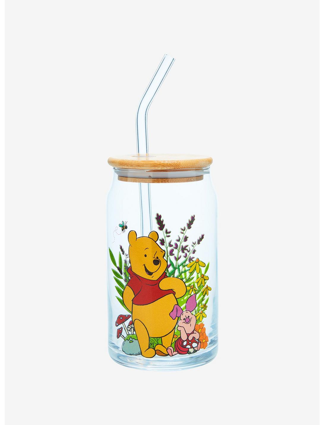 Disney Winnie The Pooh Glass Travel Cup, , hi-res
