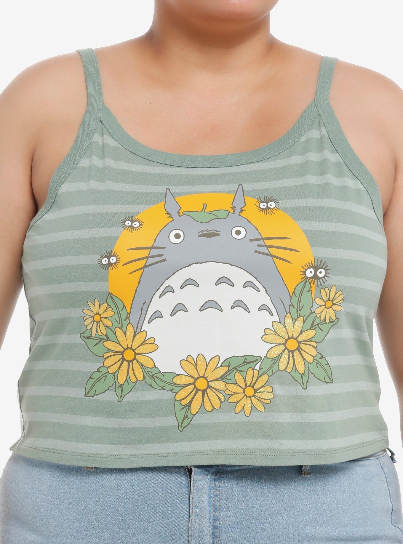 Studio Ghibli® My Neighbor Totoro Glitter Stripe Girls Cami Plus Size, , hi-res