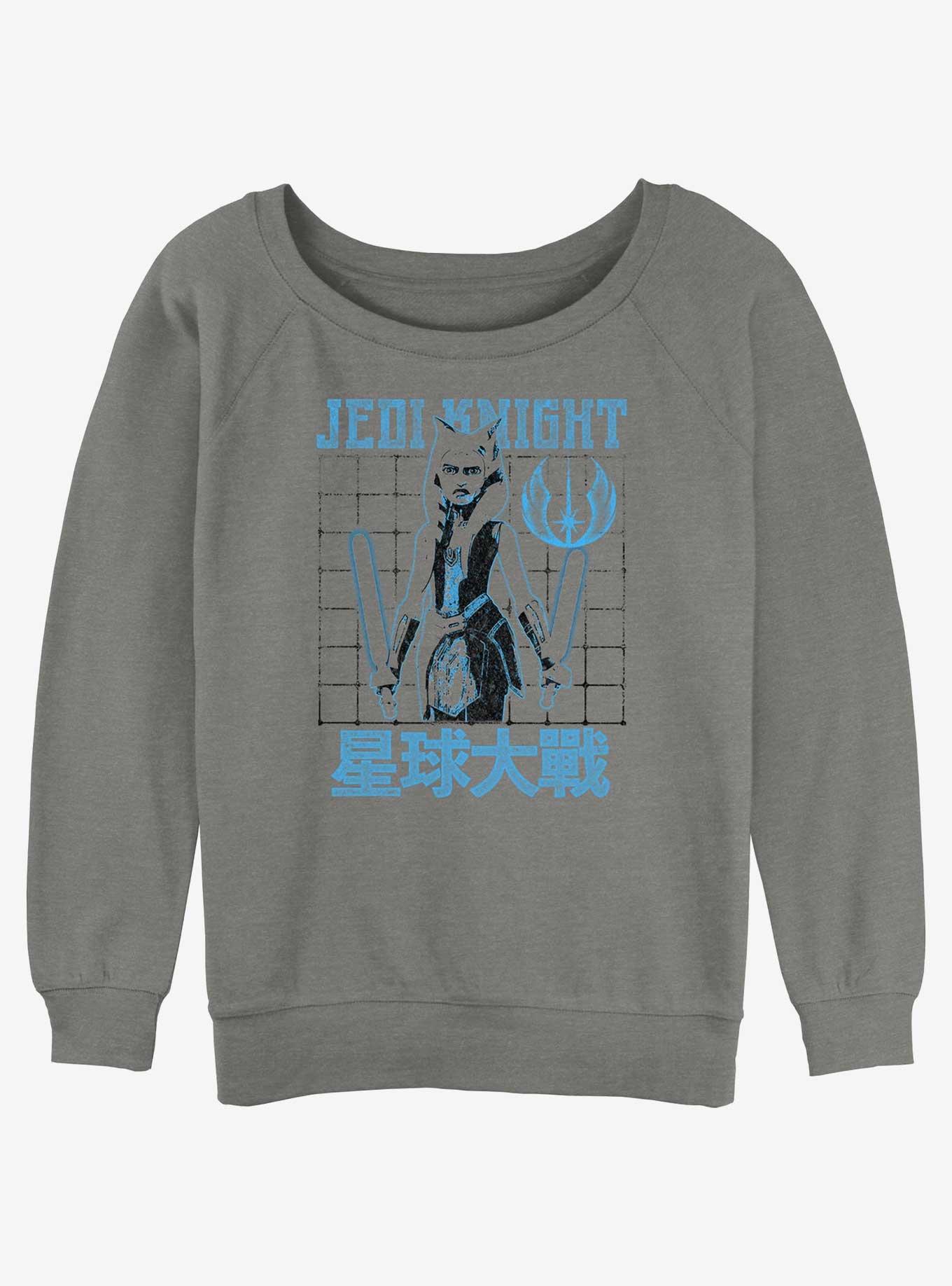 Star Wars: The Clone Wars Jedi Knight Girls Slouchy Sweatshirt, , hi-res