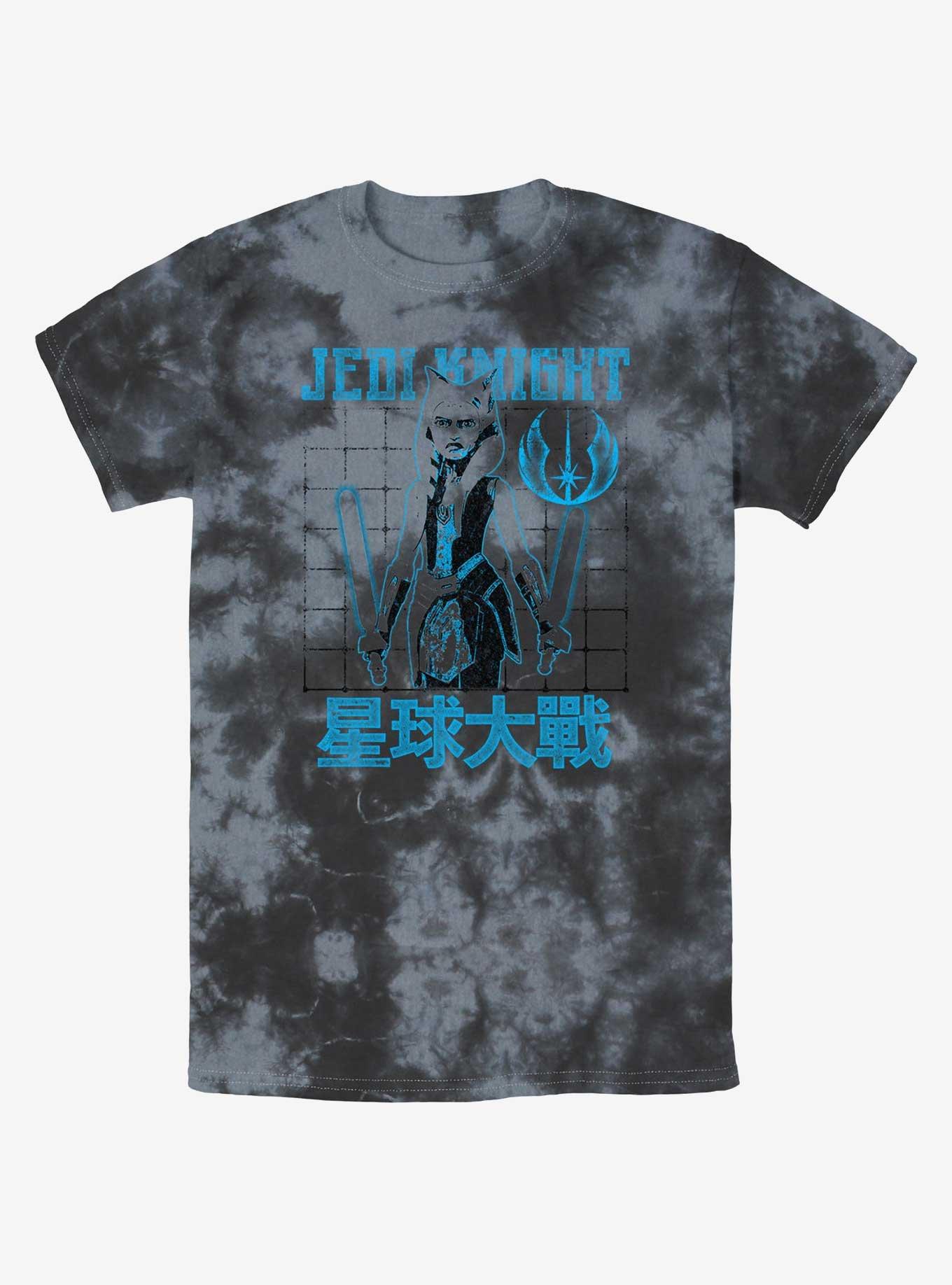 Star Wars: The Clone Wars Jedi Knight Tie-Dye T-Shirt, WHITEBLUE, hi-res