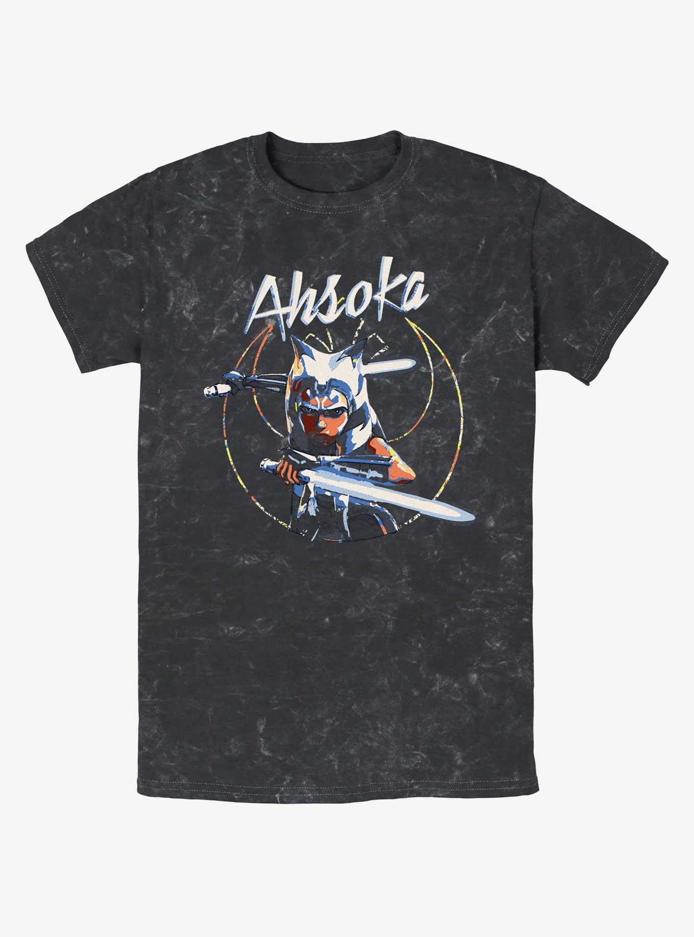 Star Wars: The Clone Wars Rebel Ahsoka Tano Mineral Wash T-Shirt, , hi-res