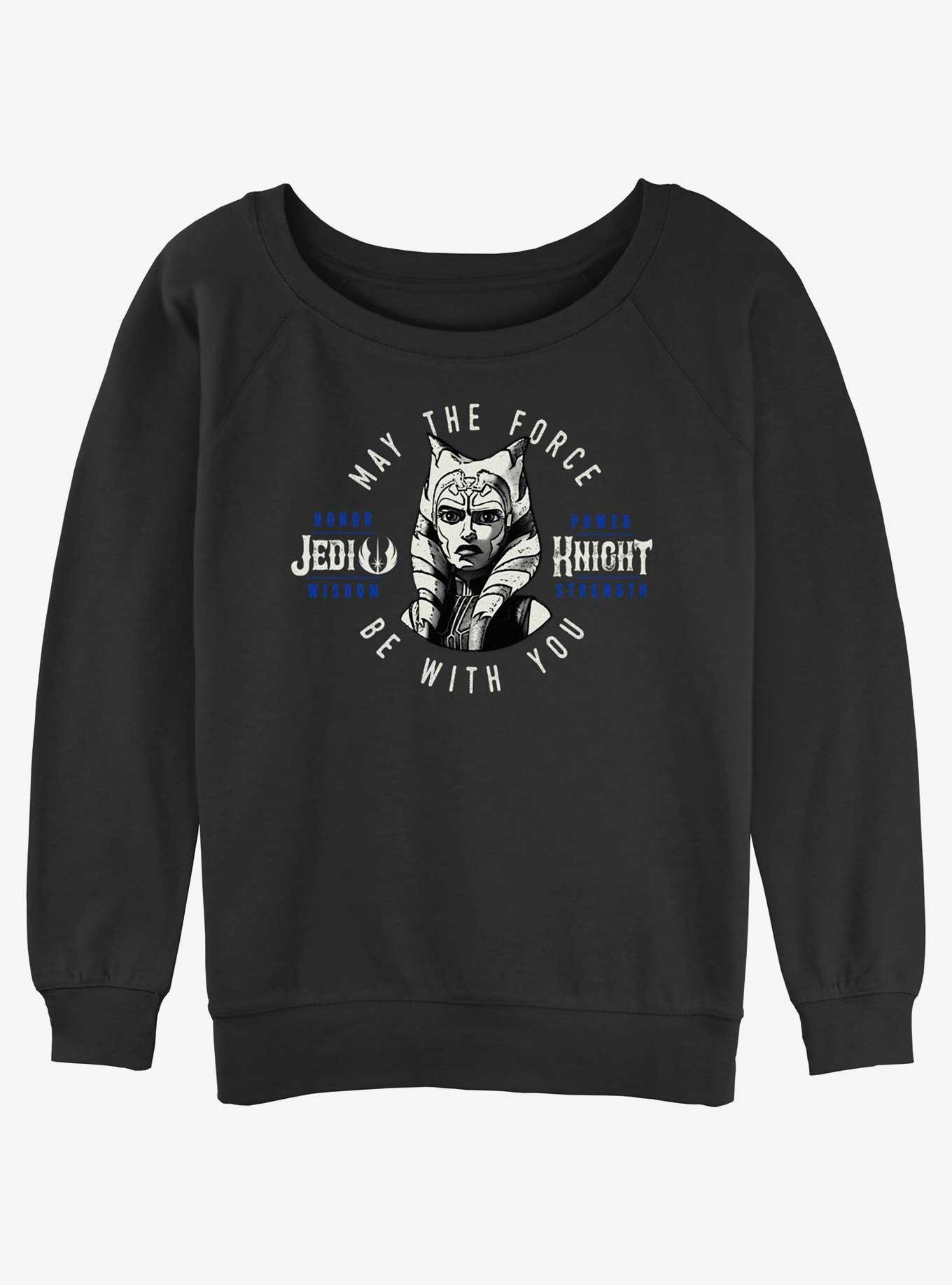 Star Wars: The Clone Wars The Grey One Girls Slouchy Sweatshirt