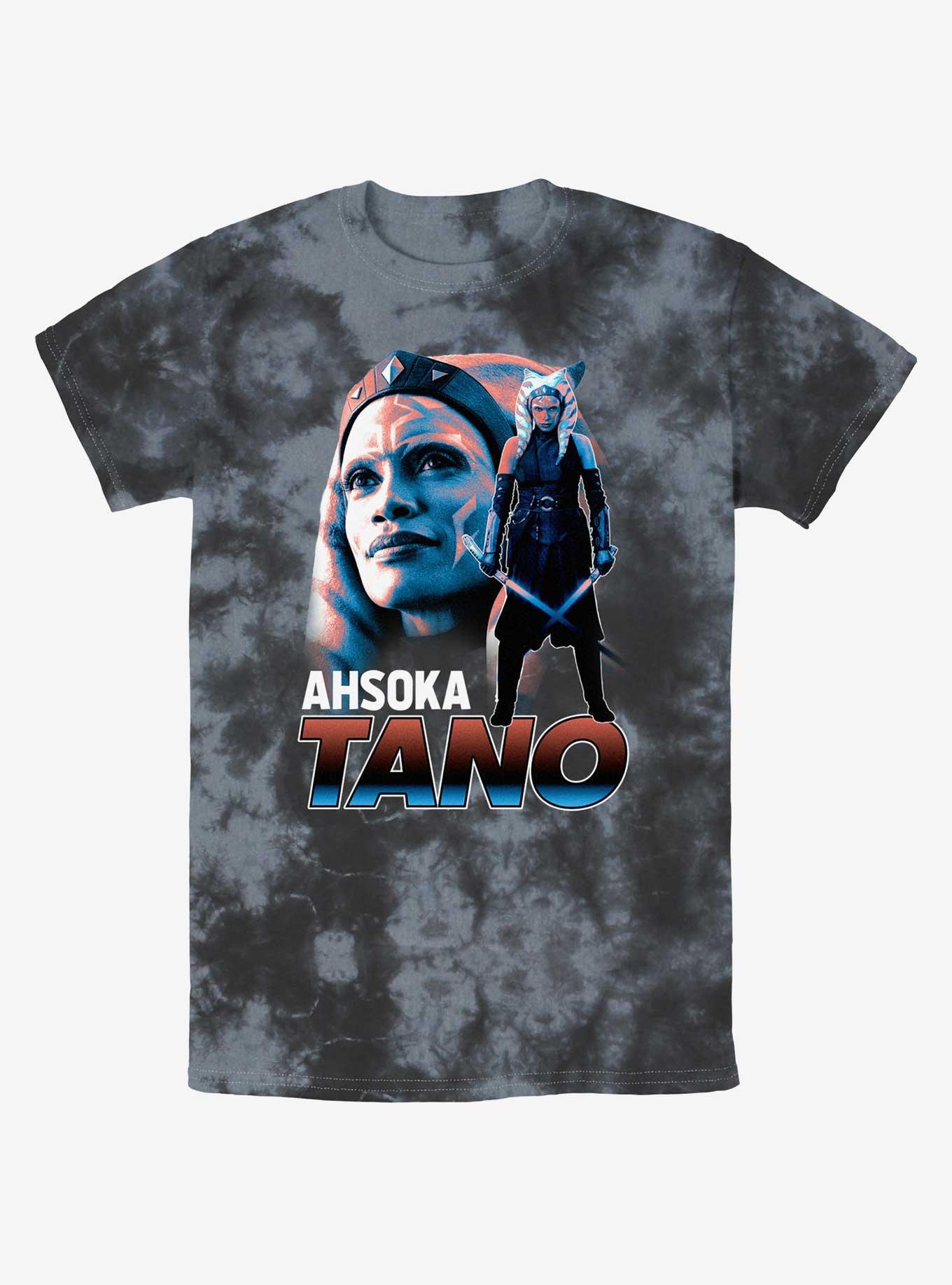 Star Wars The Mandalorian Ahsoka Tano Trainer Tie-Dye T-Shirt, , hi-res