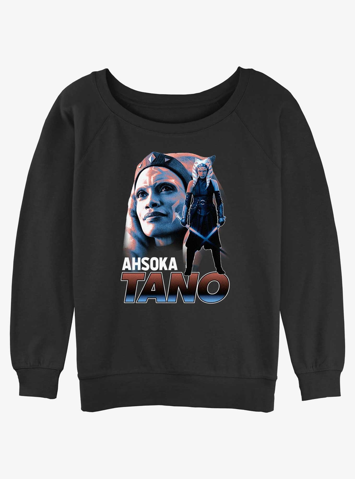 Star Wars The Mandalorian Ahsoka Tano Trainer Girls Slouchy Sweatshirt, , hi-res