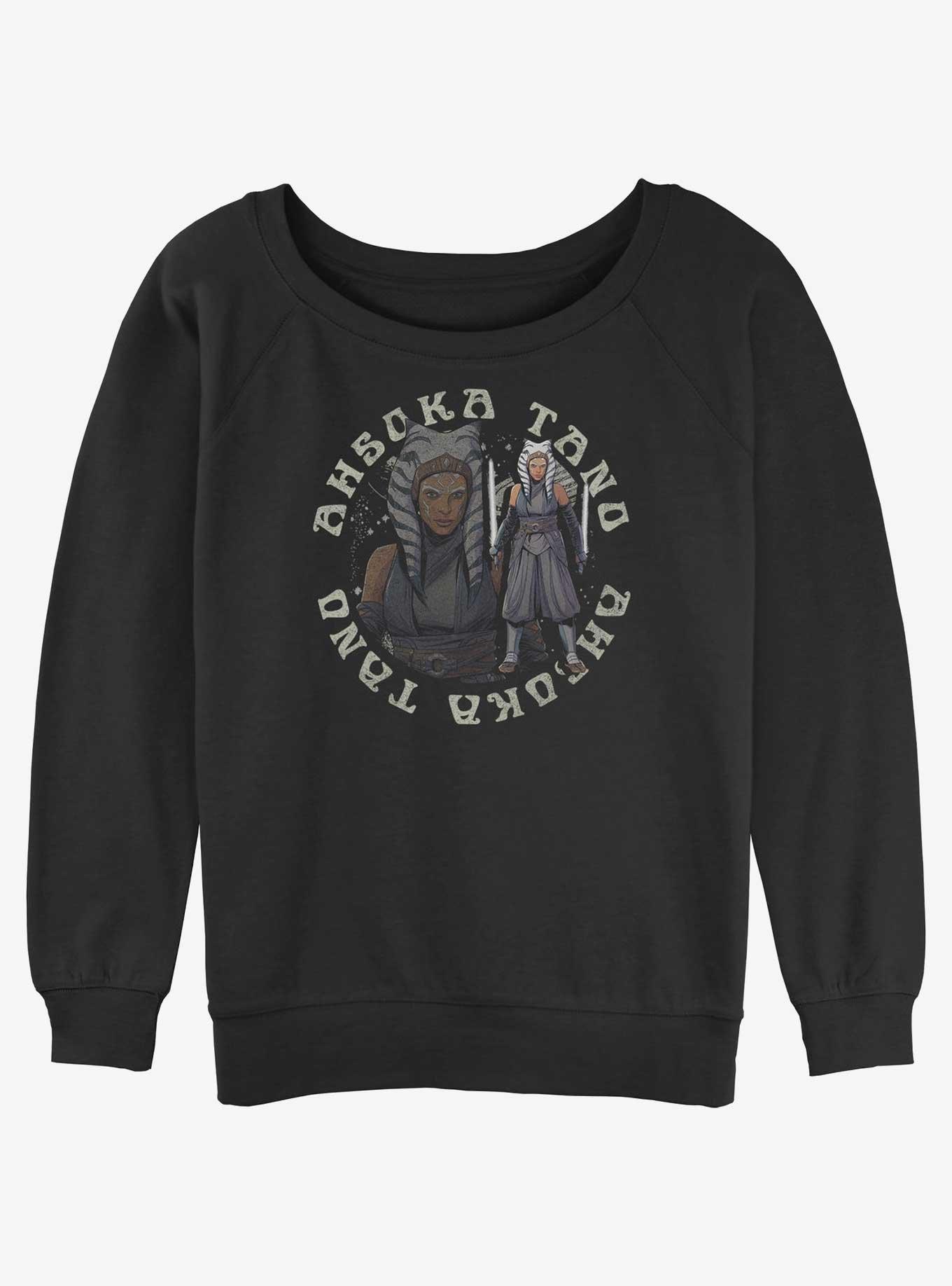 Star Wars The Mandalorian Ahsoka Tano Girls Slouchy Sweatshirt