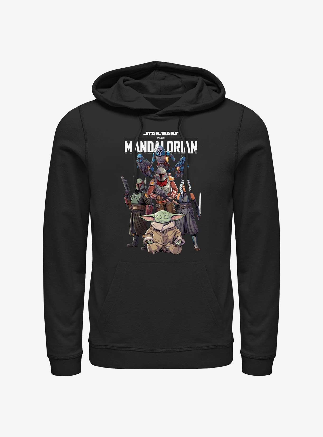 Star Wars The Mandalorian Grogu Protection Squad Hoodie, , hi-res