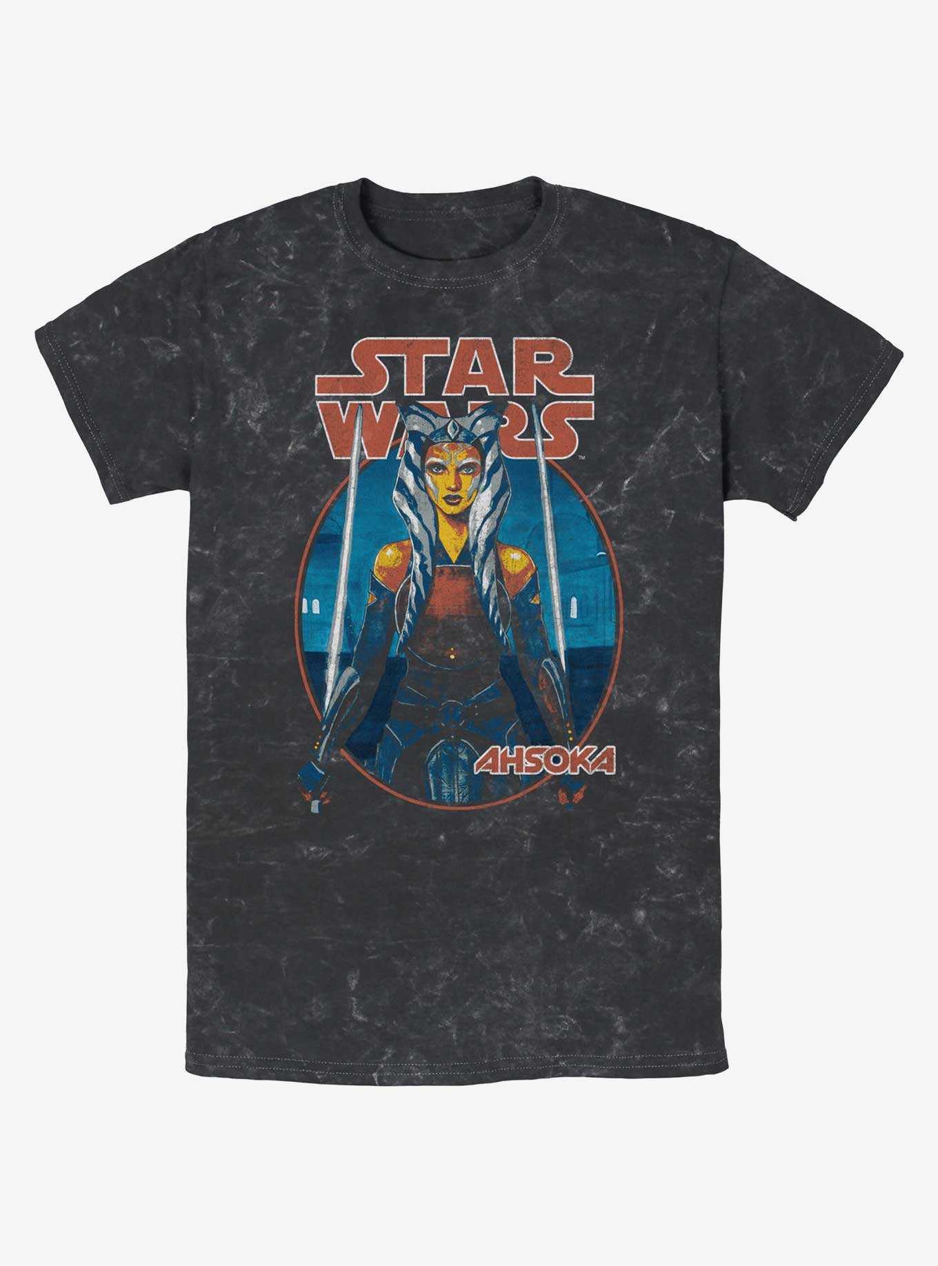 Star Wars Ahsoka Battle Ready Mineral Wash T-Shirt, , hi-res