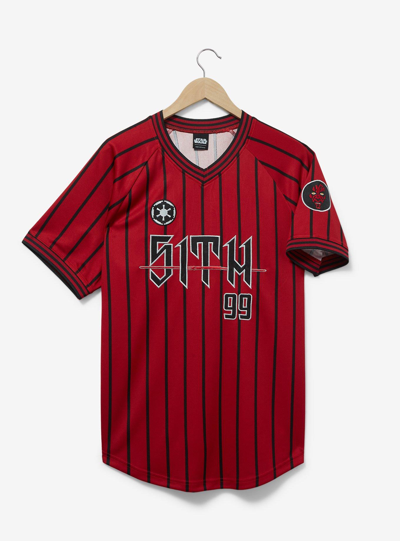 Disney Star Wars Darth Maul Sith Striped Jersey BoxLunch Exclusive