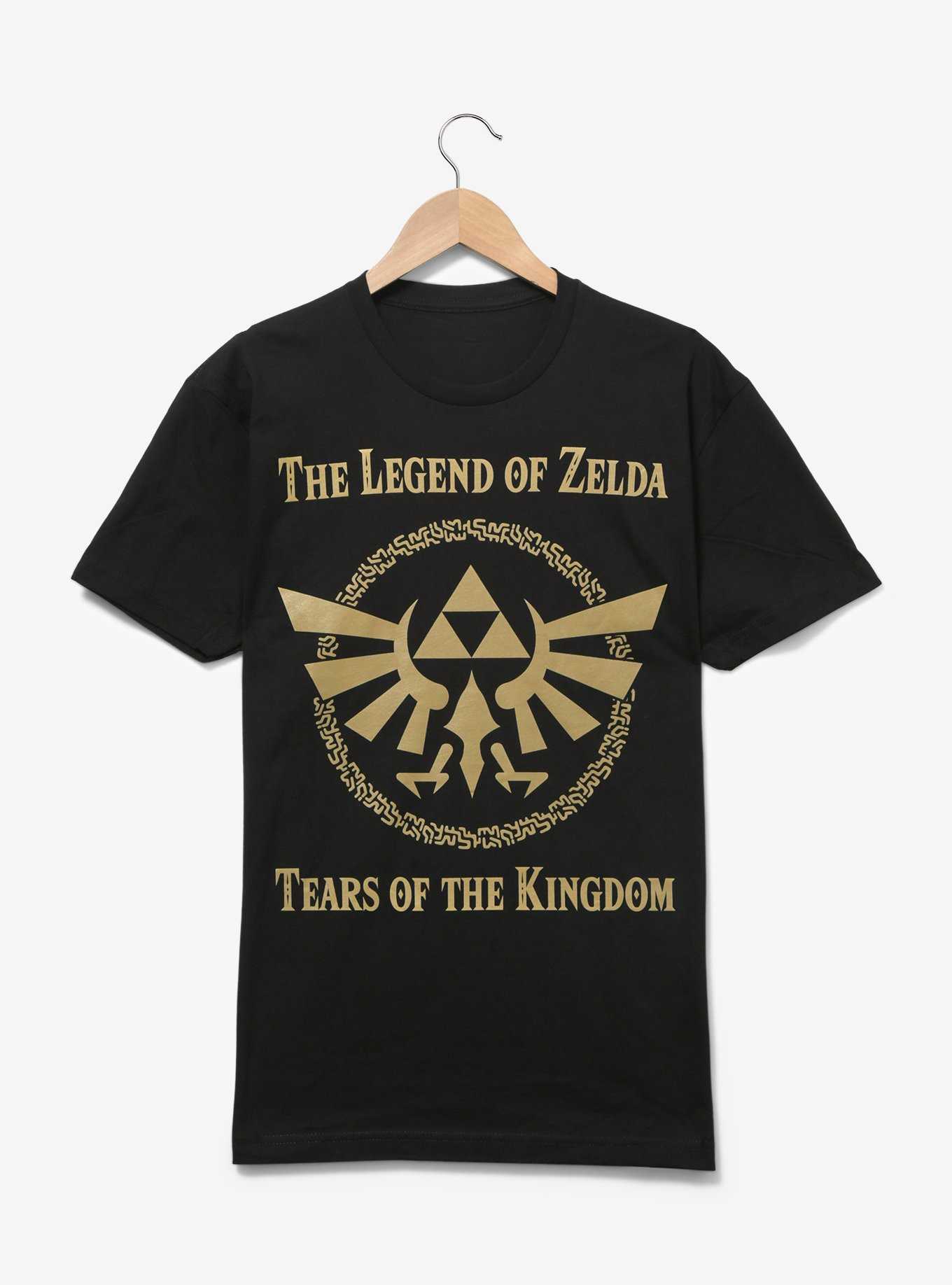 Nintendo The Legend of Zelda: Tears of the Kingdom Hyrule Crest T-Shirt — BoxLunch Exclusive, , hi-res