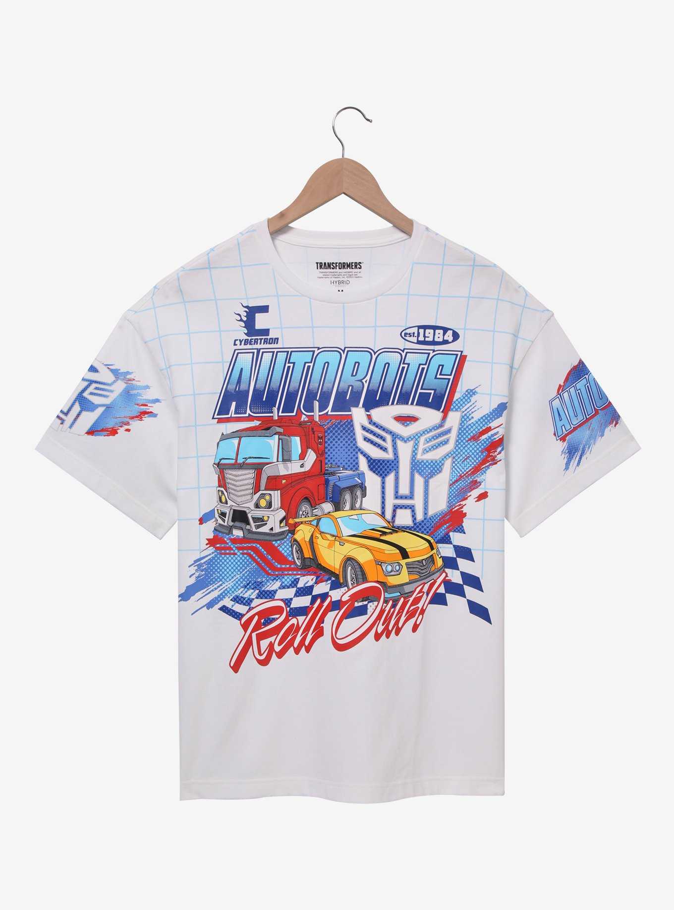 Transformers Autobots Racing T-Shirt - BoxLunch Exclusive, , hi-res