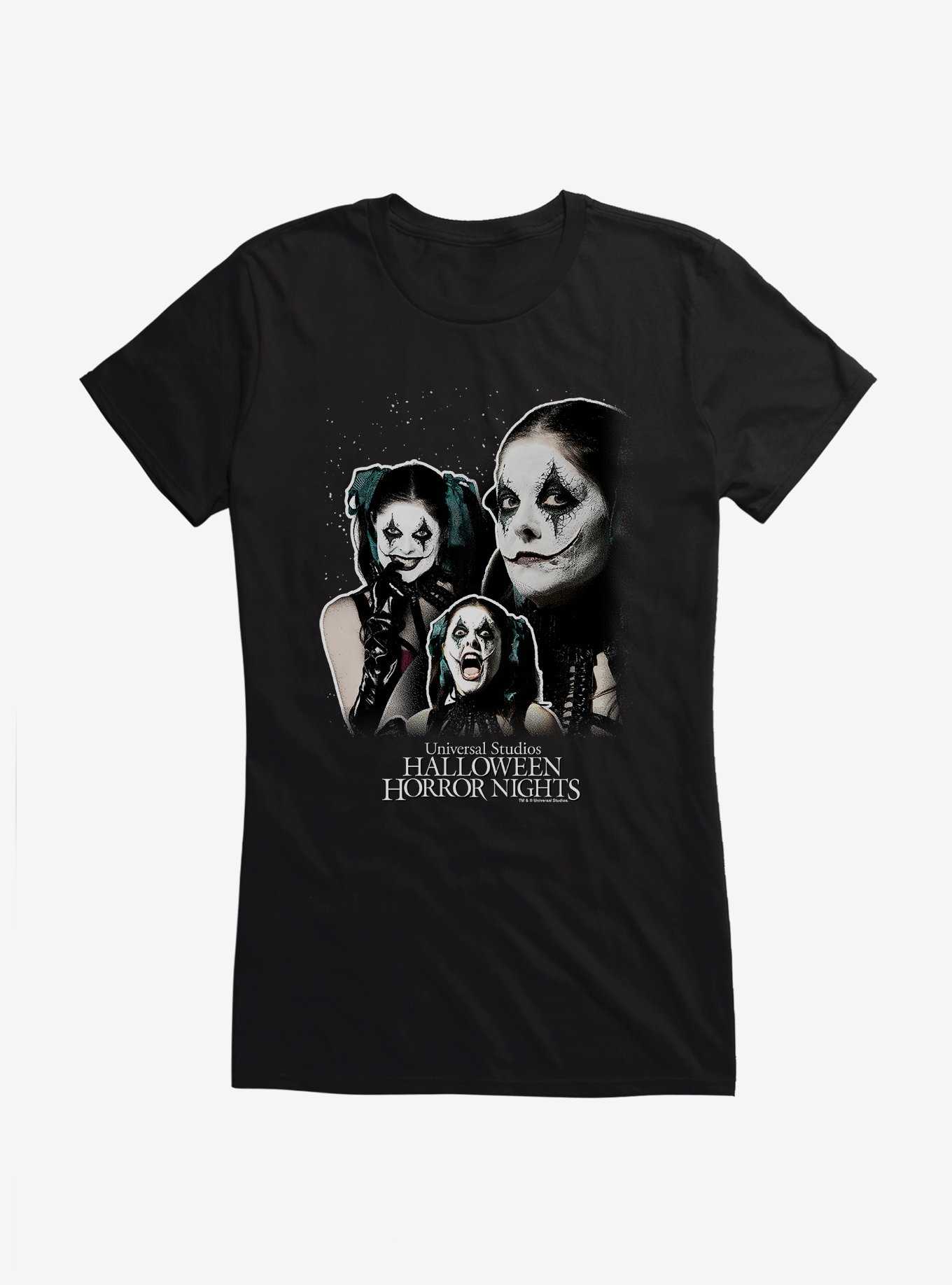 Universal Studios Halloween Horror Nights Chance The Clown Girls T-Shirt, , hi-res