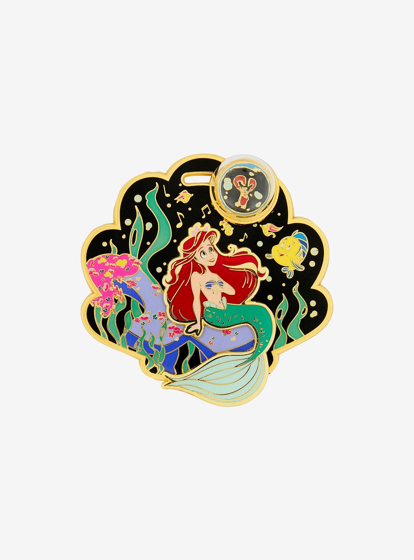 Loungefly Disney The Little Mermaid 35th Anniversary Ariel Limited Edition Enamel Pin