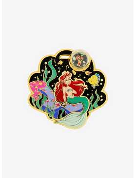 Loungefly Disney The Little Mermaid 35th Anniversary Ariel Limited Edition Enamel Pin, , hi-res