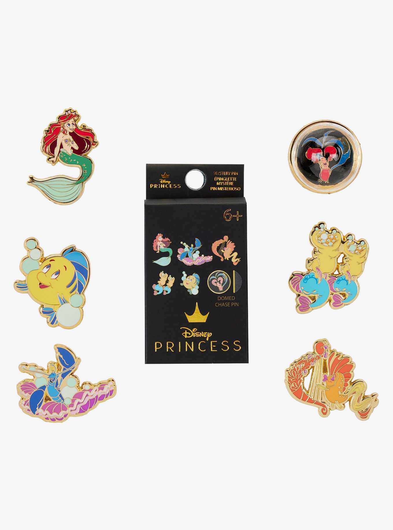 Loungefly Disney The Little Mermaid Characters Blind Box Enamel Pin, , hi-res