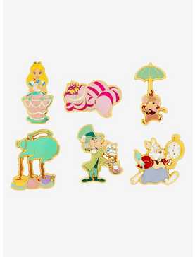 Loungefly Disney Alice in Wonderland Characters Blind Box Enamel Pin, , hi-res