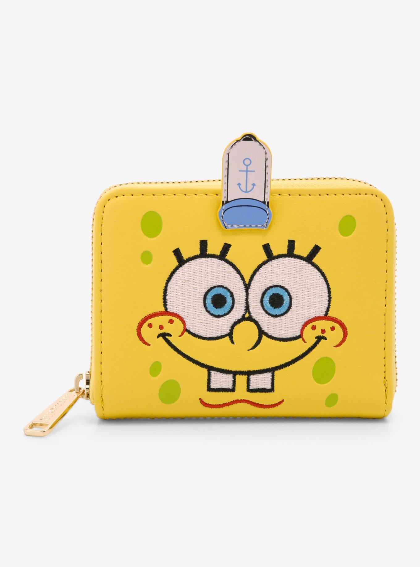 Loungefly SpongeBob SquarePants Figural Mini Zipper Wallet | Hot Topic