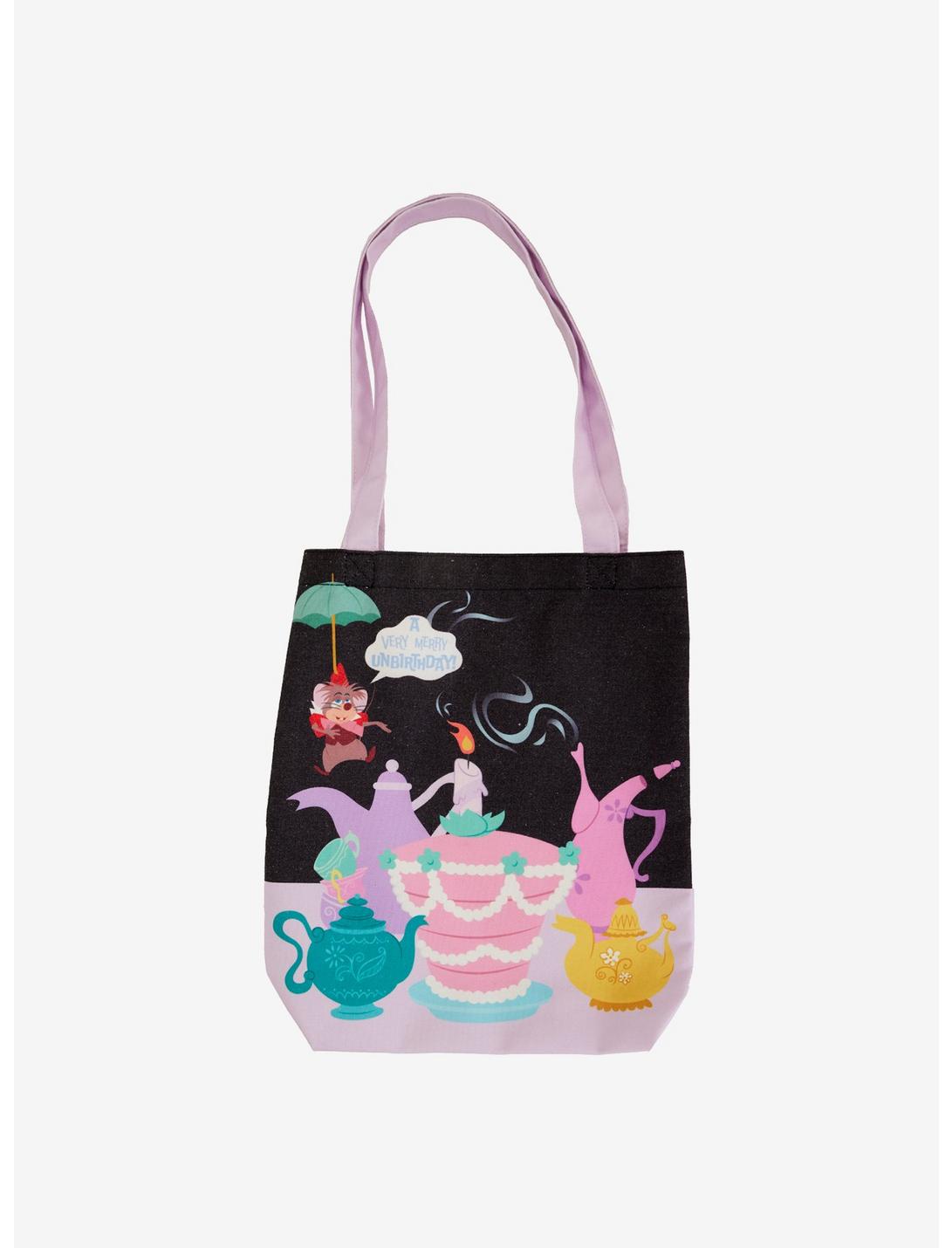 Loungefly Disney Alice In Wonderland Unbirthday Tote Bag, , hi-res