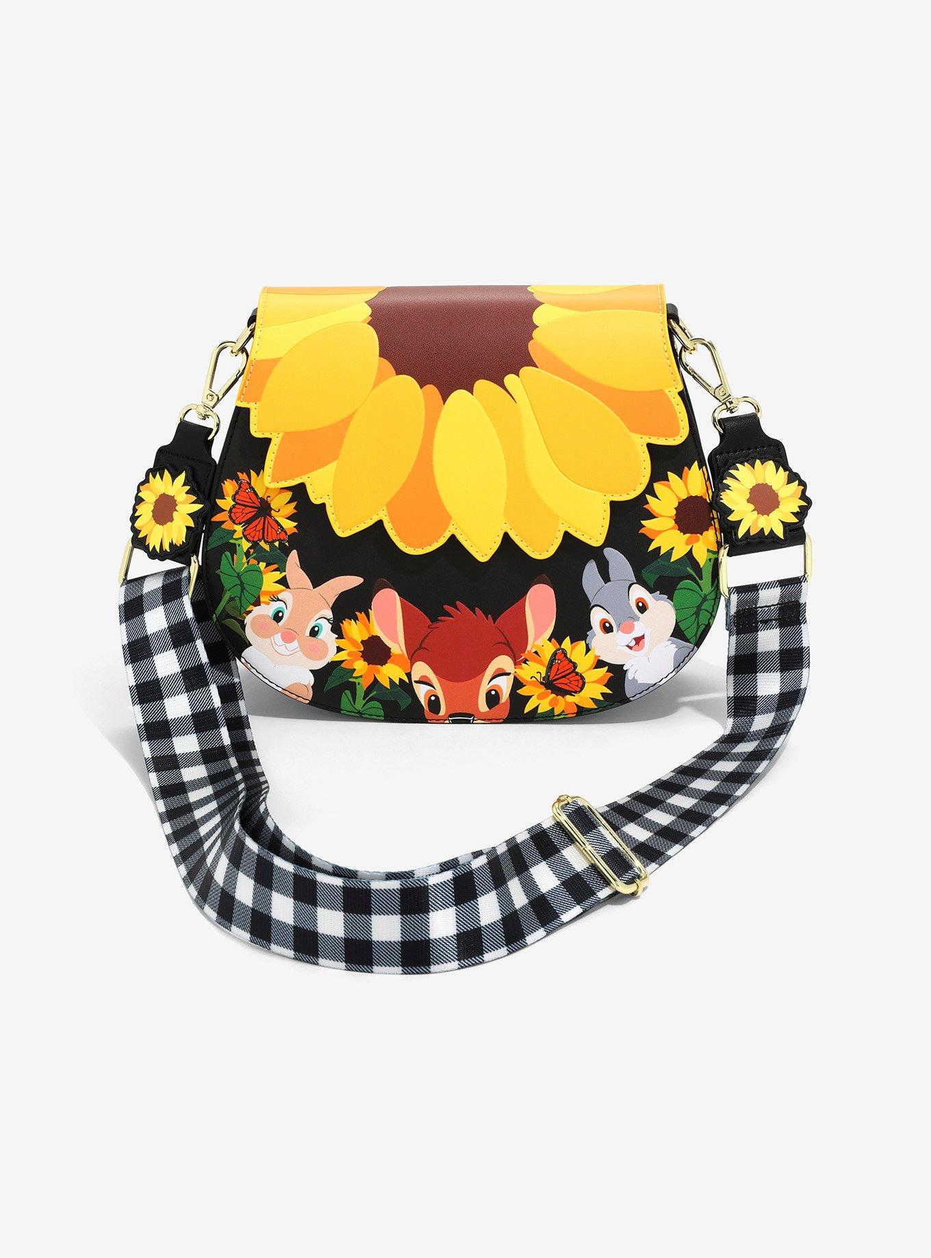 Loungefly Disney Bambi Sunflower Crossbody Bag, , hi-res