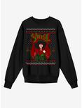 Ghost Papa Emeritus Holiday Demon Sweatshirt, BLACK, hi-res