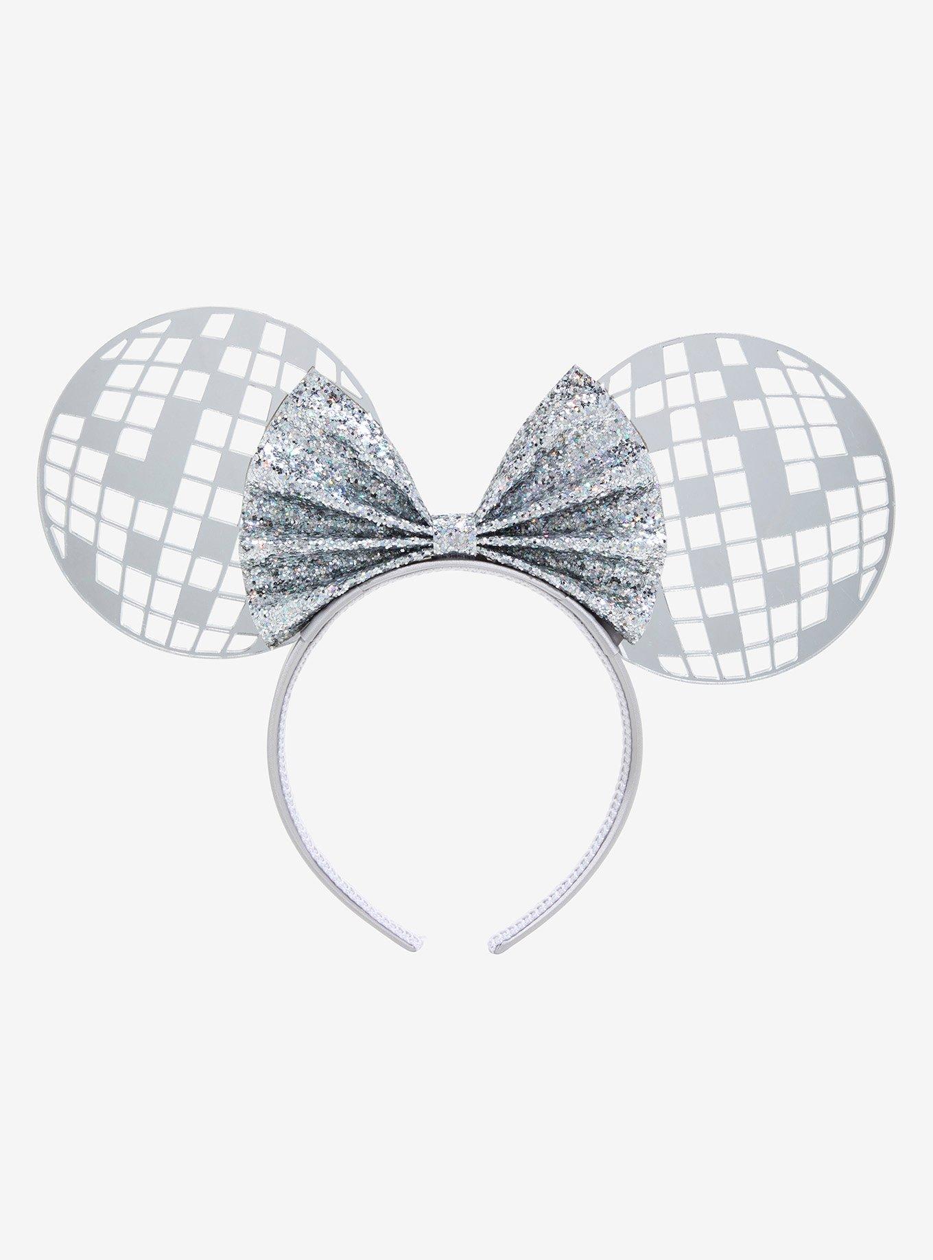 Disney Minnie Mouse Disco Ball Ears Headband by BoxLunch 17054786_hi main image 3