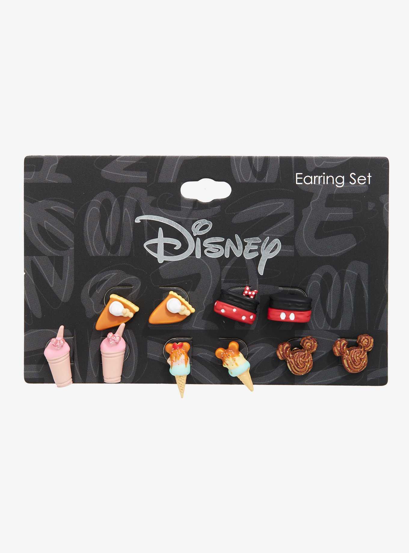 Disney Mickey & Minnie Mouse Desserts Earring Set - BoxLunch Exclusive, , hi-res