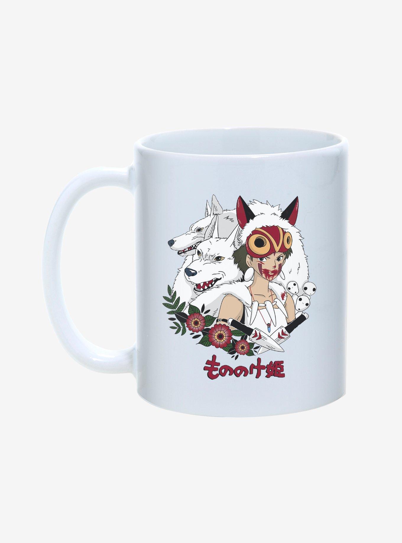 Studio Ghibli Princess Mononoke Wolf Princess 11 oz Mug, , hi-res