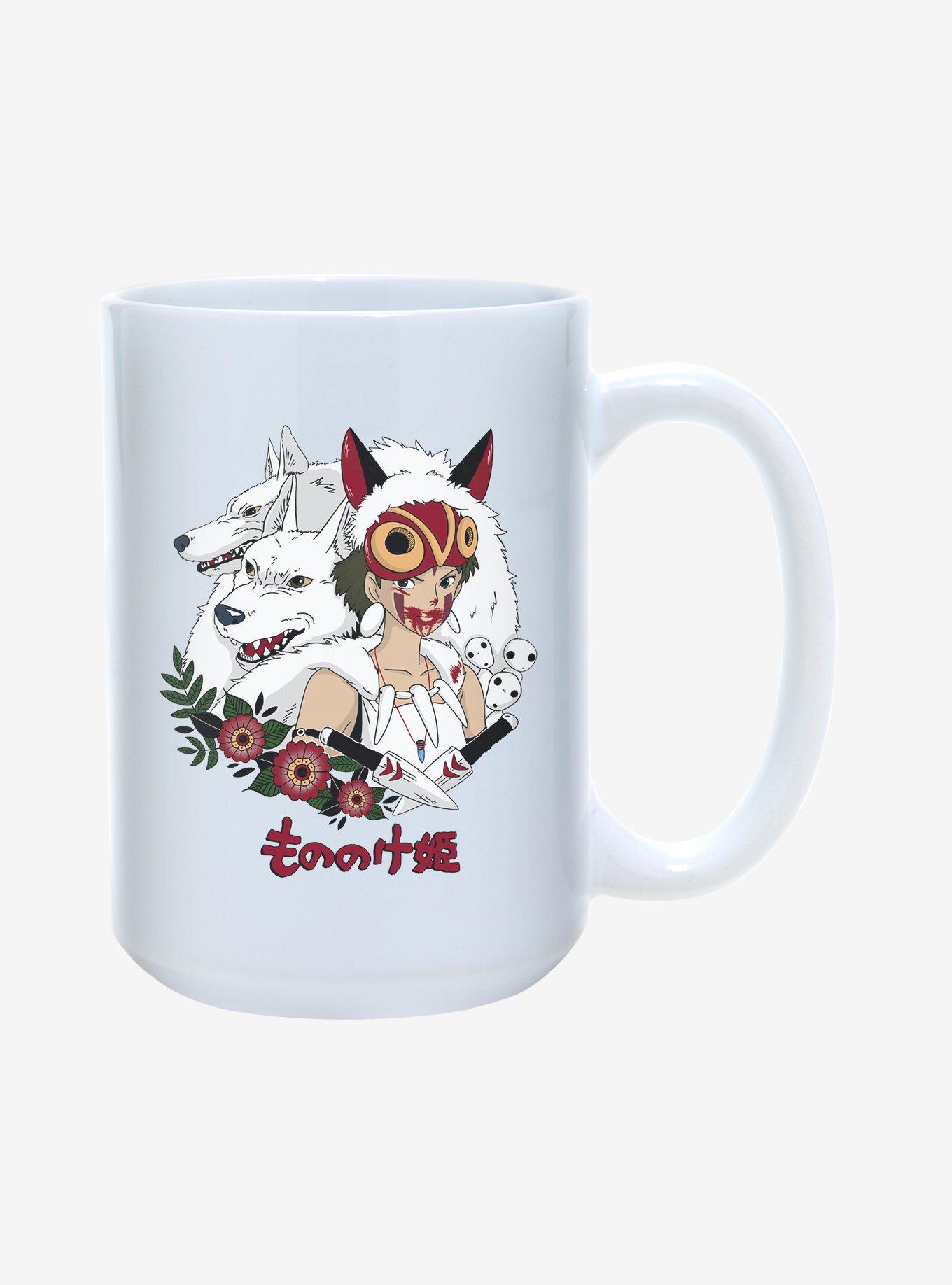 Studio Ghibli Princess Mononoke Wolf Princess 15 oz Mug, , hi-res