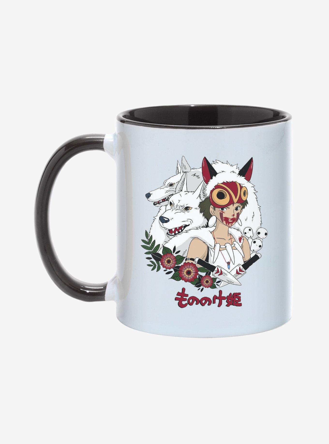Studio Ghibli Princess Mononoke Wolf Princess 11 oz Mug