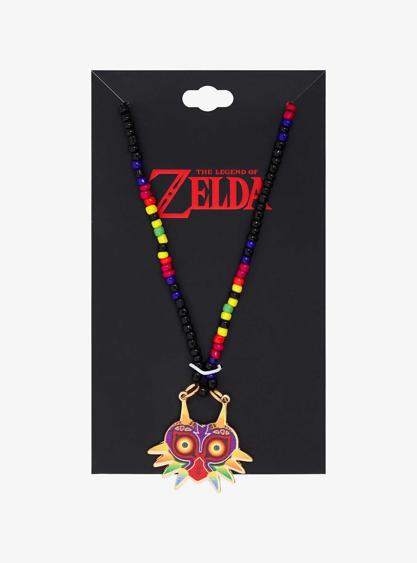 The Legend Of Zelda Mask Bead Necklace, , hi-res