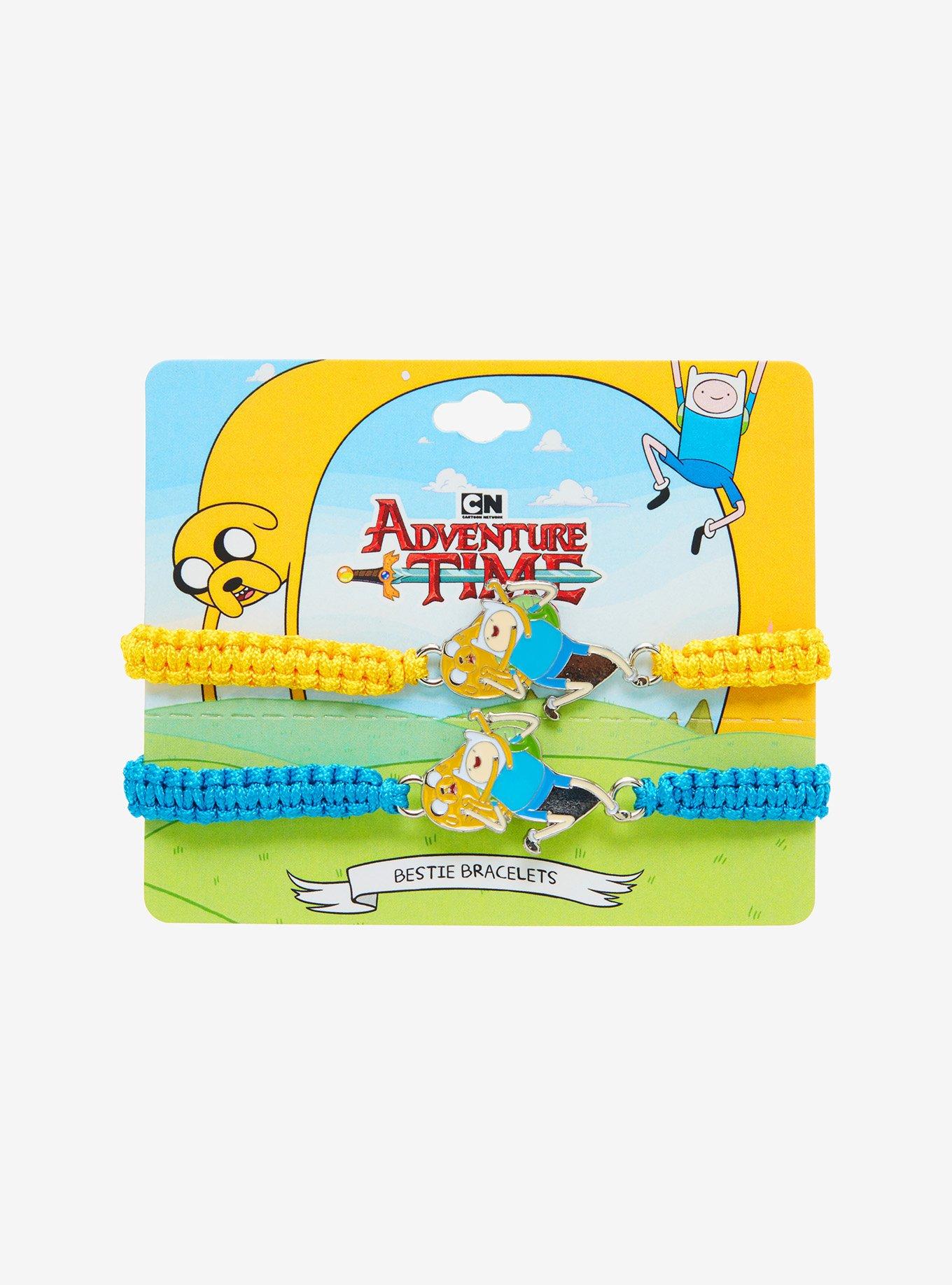 Adventure Time Finn & Jake Best Friend Cord Bracelet Set, , hi-res