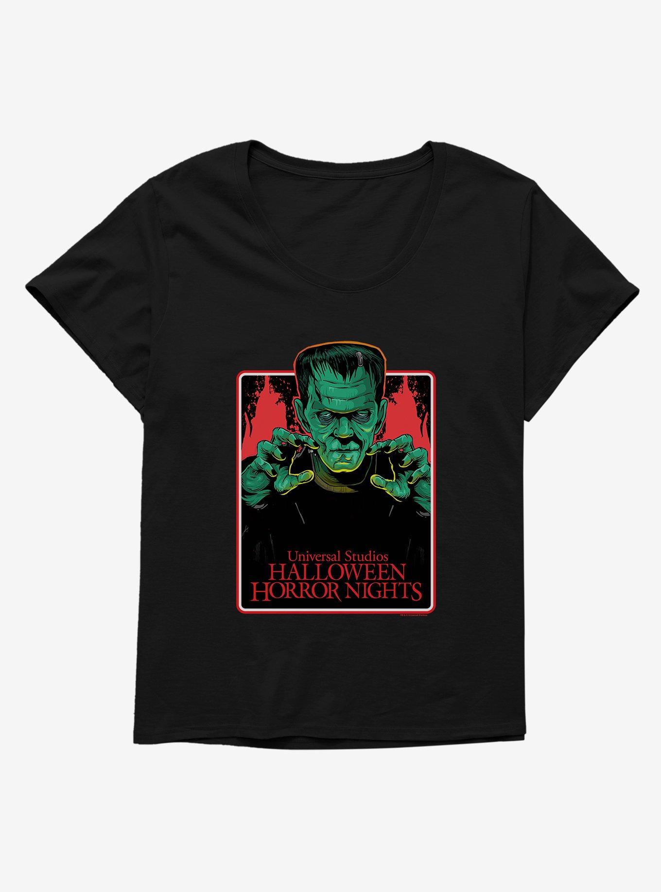 Universal Studios Halloween Horror Nights Frankenstein Girls T-Shirt Plus