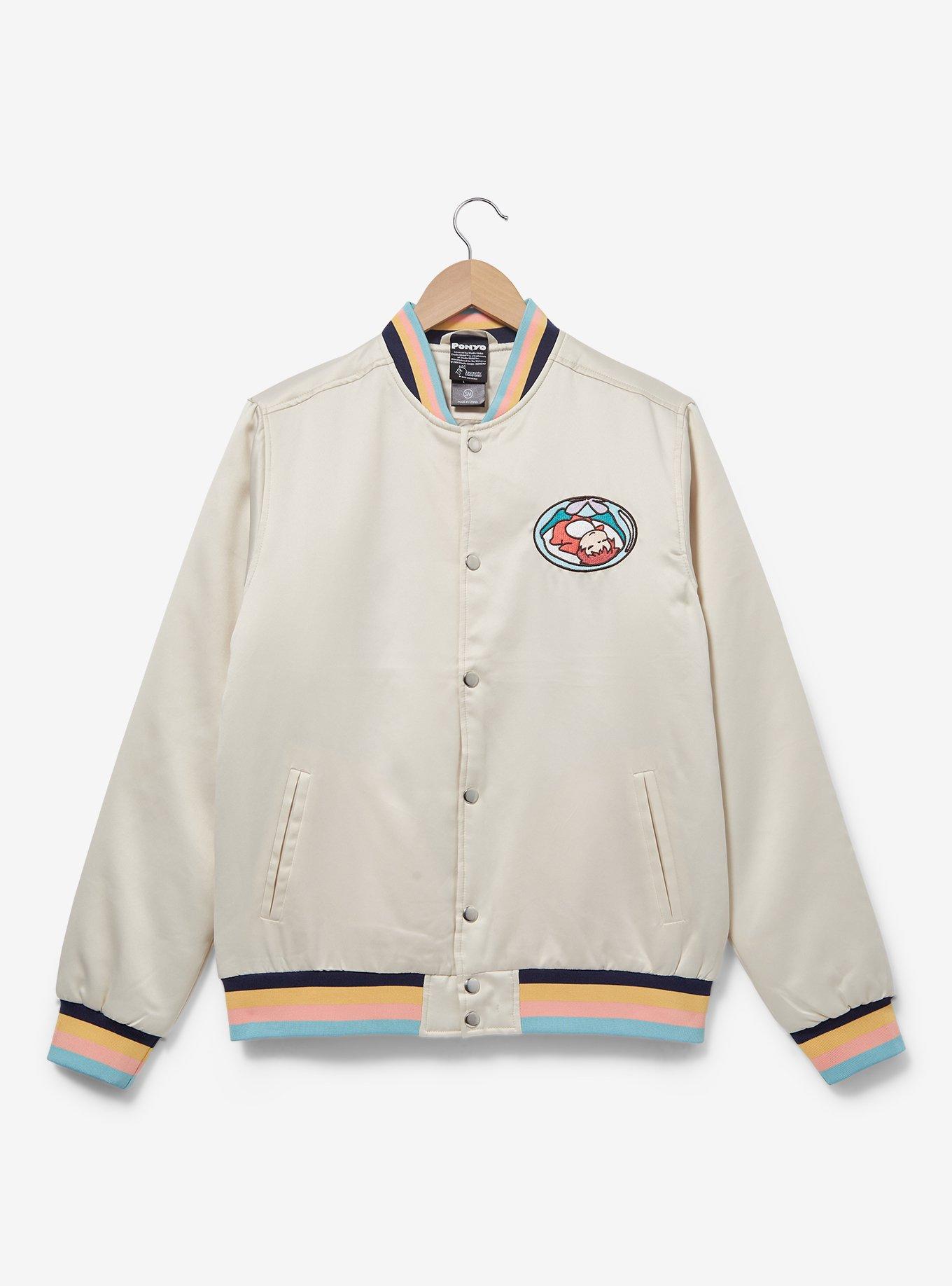 Studio Ghibli Ponyo Portrait Bomber Jacket - BoxLunch Exclusive, , hi-res