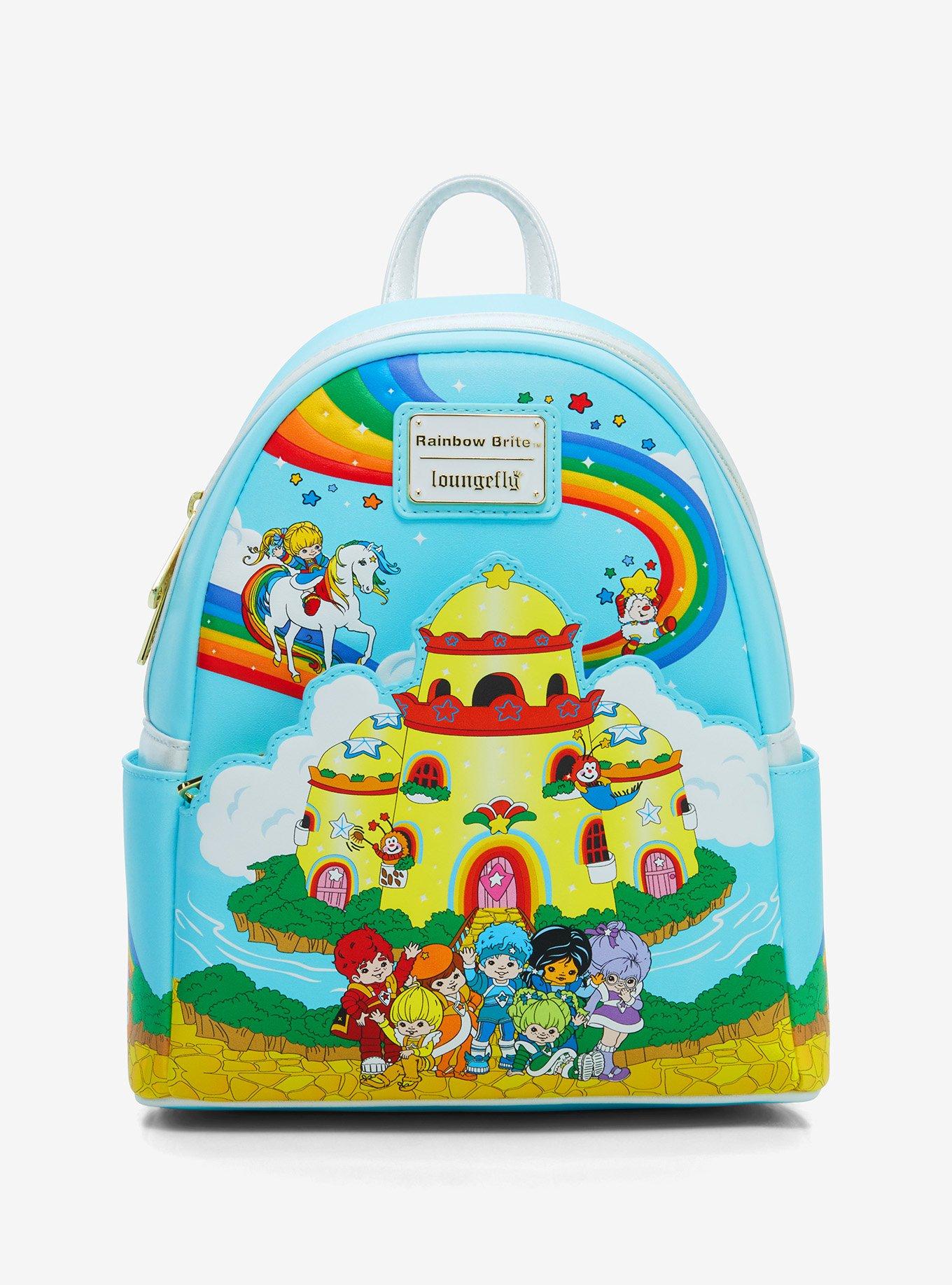 Loungefly Rainbow Brite Color Castle Mini Backpack, , hi-res
