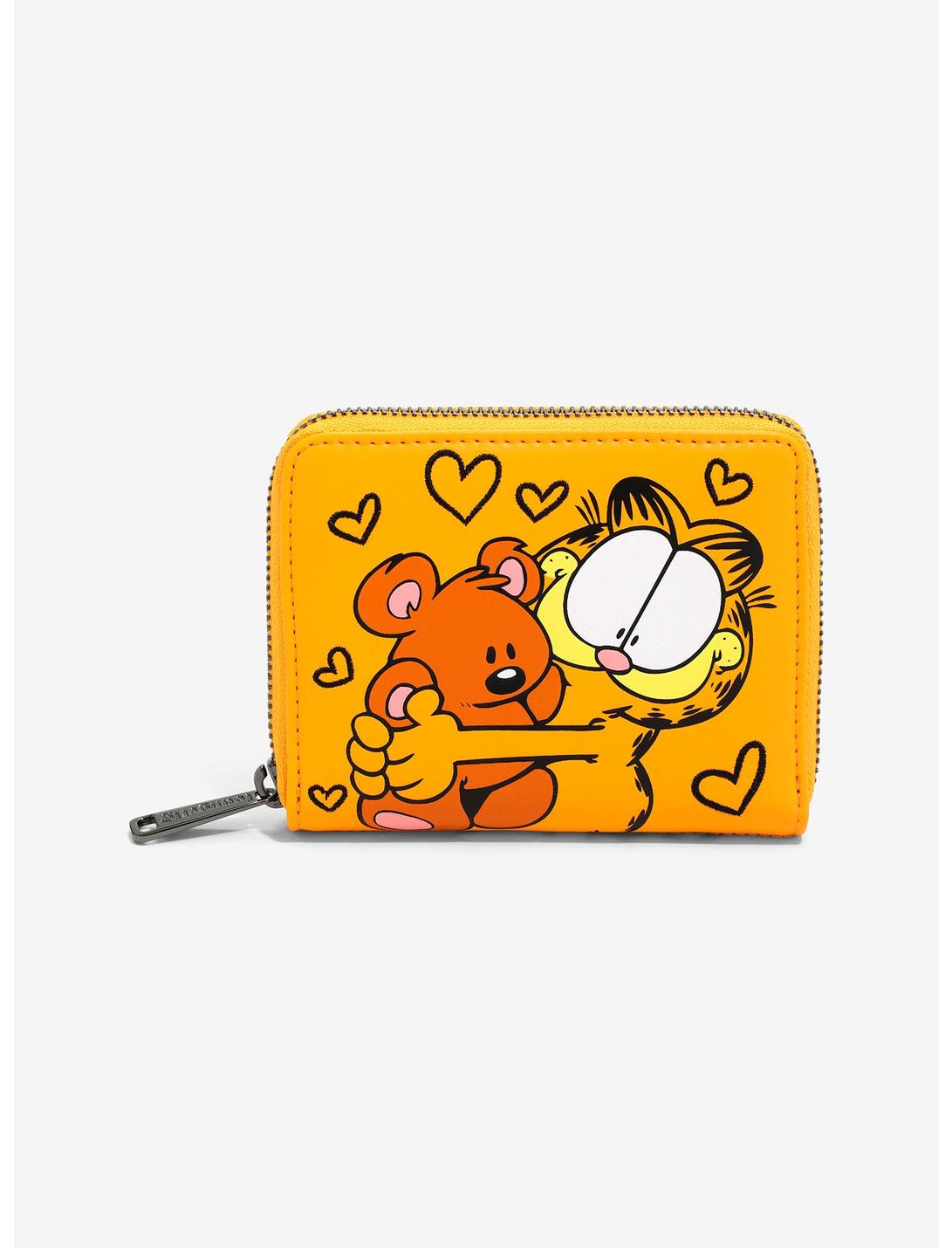 Loungefly Garfield & Pooky Mini Zipper Wallet, , hi-res