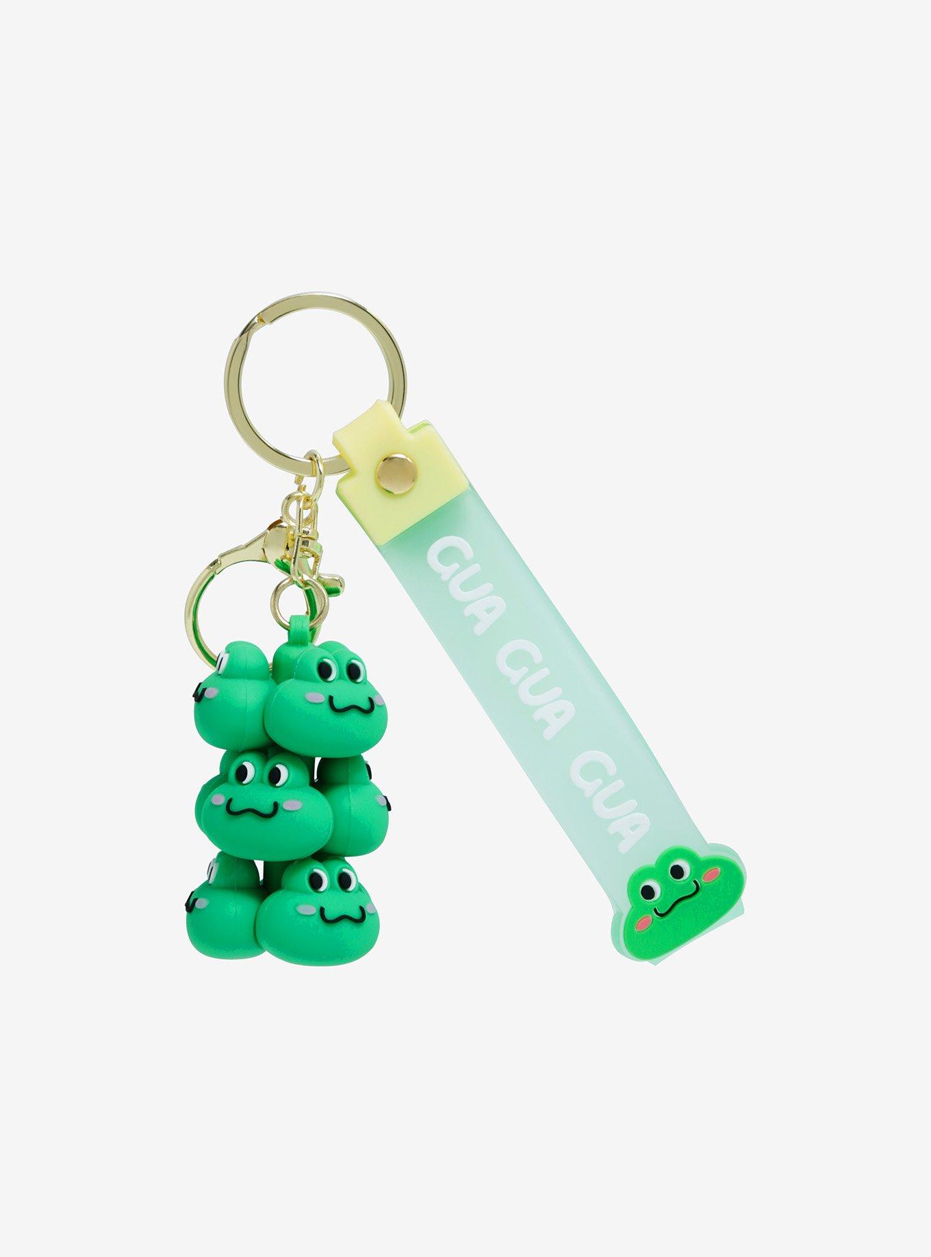 Frog Heads Figural Keychain, , hi-res