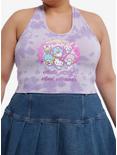 Hello Kitty And Friends Group Tie-Dye Girls Halter Top Plus Size, MULTI, hi-res